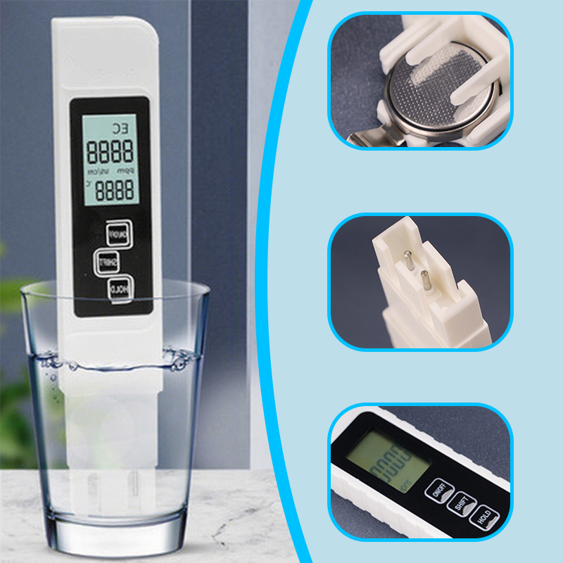 AquaVanta – 3-In-1 Digital Water Quality Tester