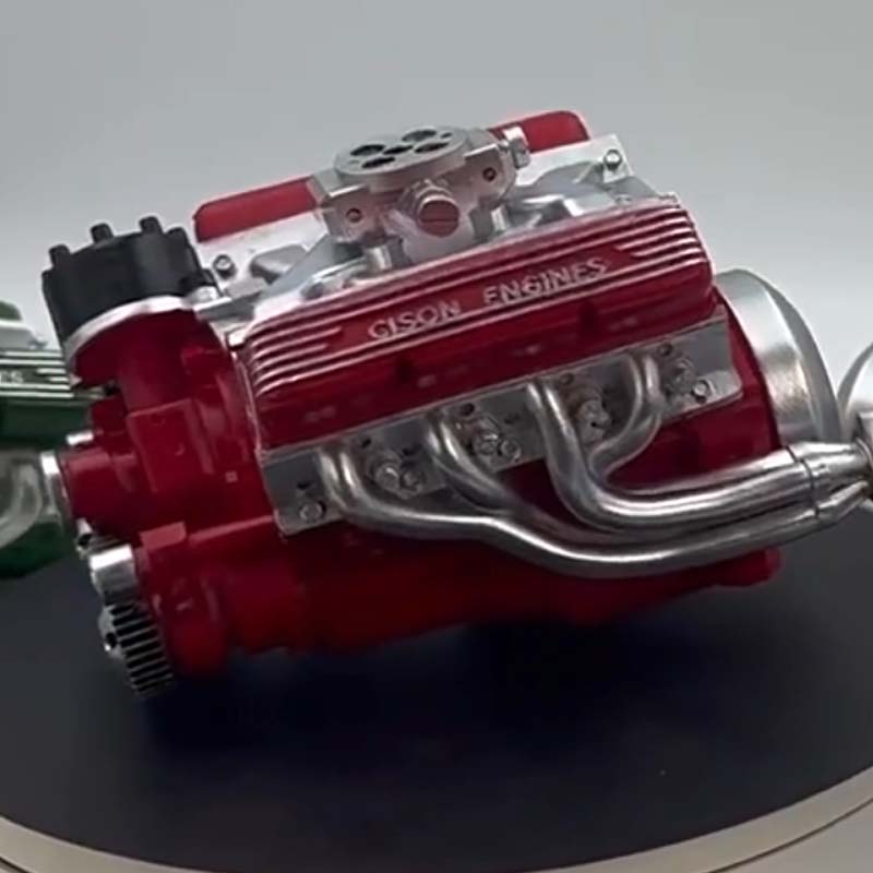 V8Forge – Gasoline OHV V8 Engine Model Kit
