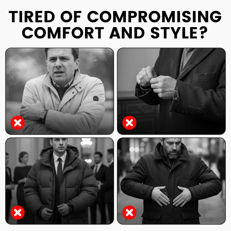 WarmHaven – Men’s Triple-Layer Winter Coat