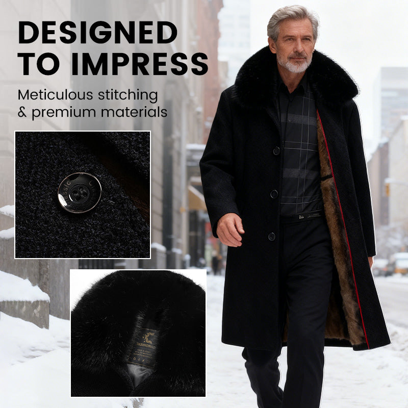 WarmHaven – Men’s Triple-Layer Winter Coat