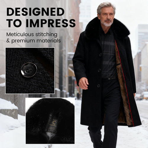 WarmHaven – Men’s Triple-Layer Winter Coat