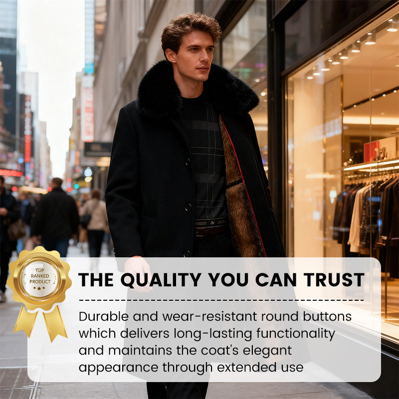 WarmHaven – Men’s Triple-Layer Winter Coat