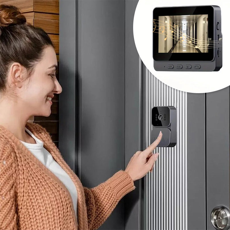 DoorVision – Wireless Video Doorbell With Monitor