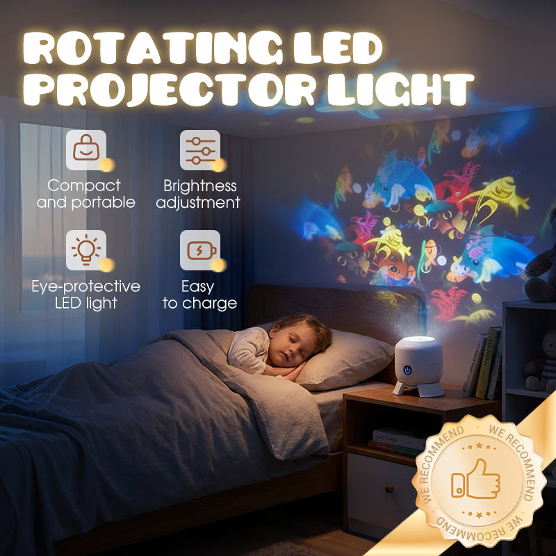 OceanLume – Rotating LED Ocean Wave Projector
