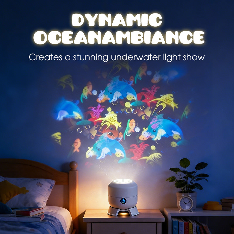 OceanLume – Rotating LED Ocean Wave Projector