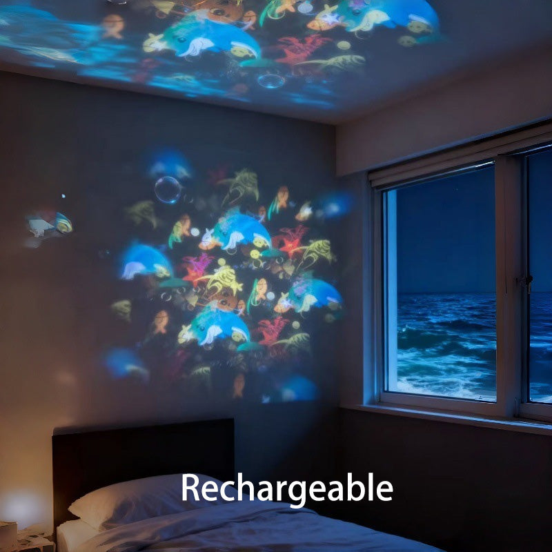 OceanLume – Rotating LED Ocean Wave Projector