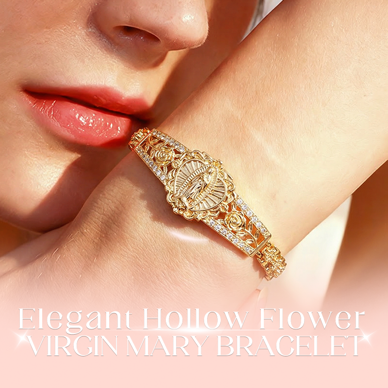 FaithLuxe – Virgin Mary Inspirational Bracelet