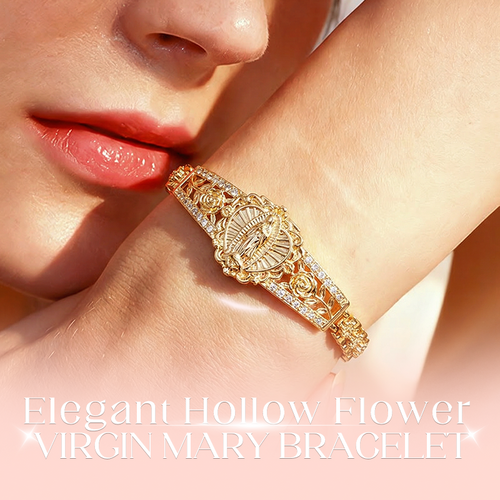 FaithLuxe – Virgin Mary Inspirational Bracelet