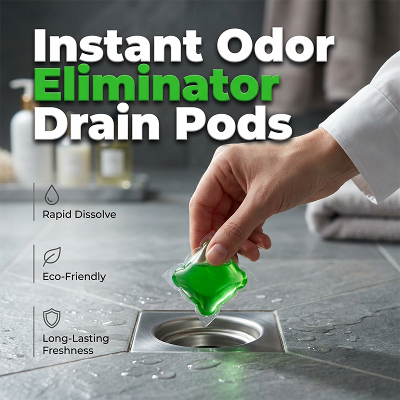 DrainFresh – Bio-Enzyme Drain Cleaning Pods