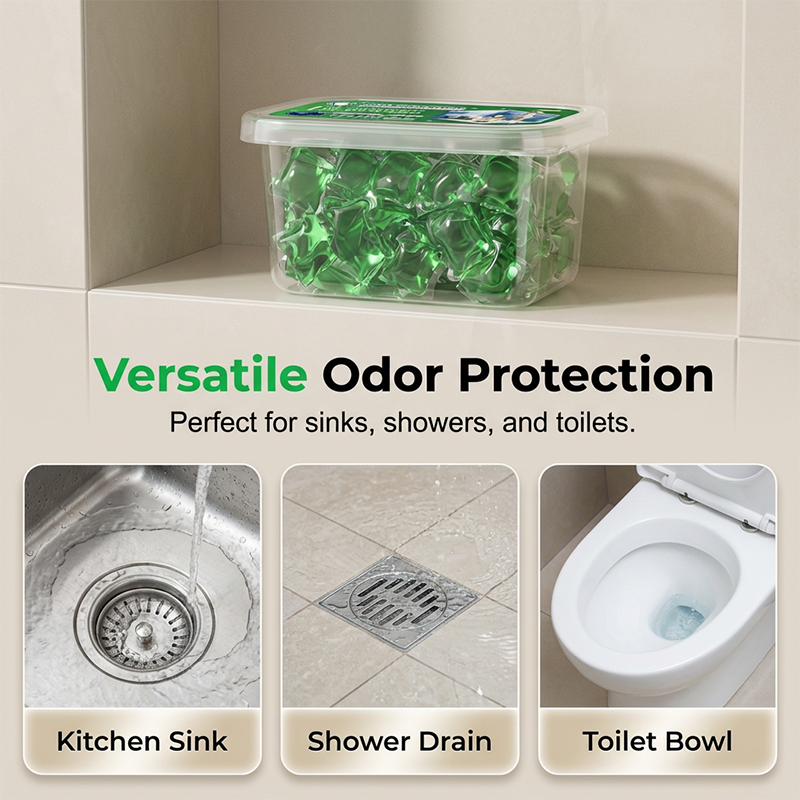 DrainFresh – Bio-Enzyme Drain Cleaning Pods
