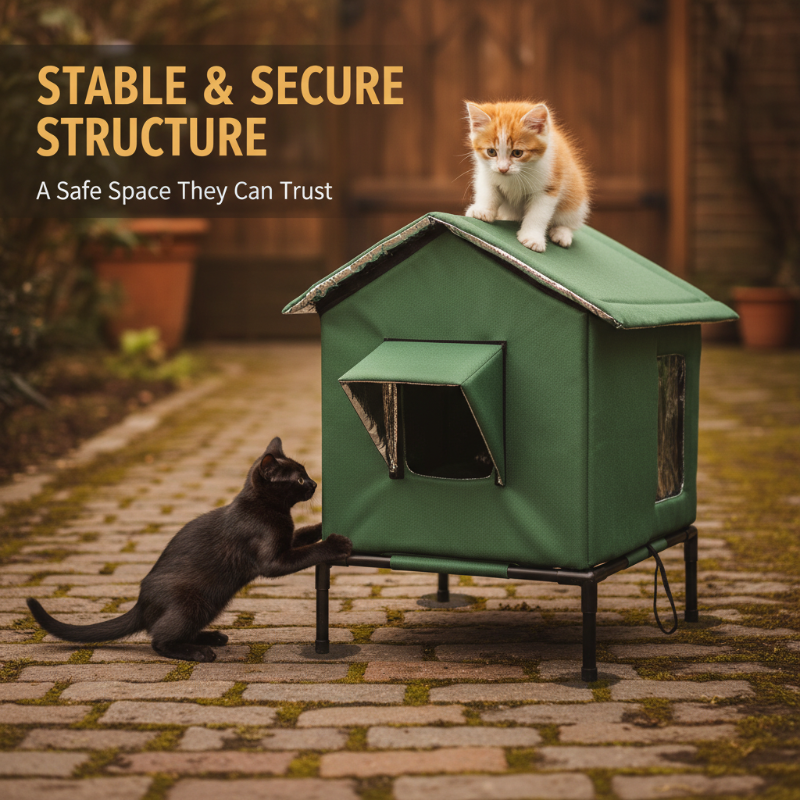 PawHaven – All-Weather Elevated Outdoor Cat House