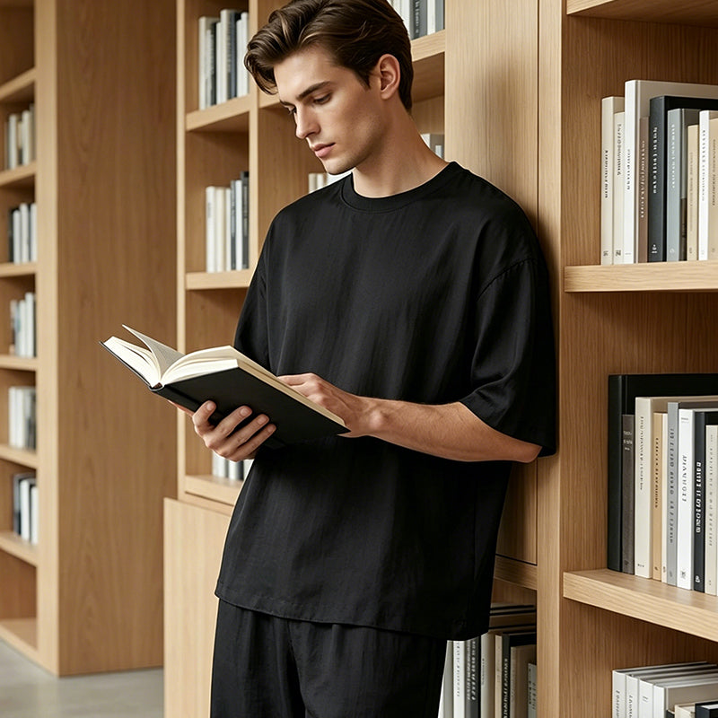 FlexStyle – Men’s Wide-Leg Two-Piece Set