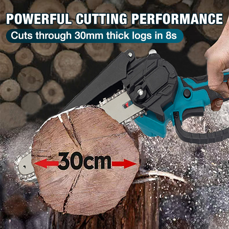 TimberX – Portable Cordless Mini Chainsaw