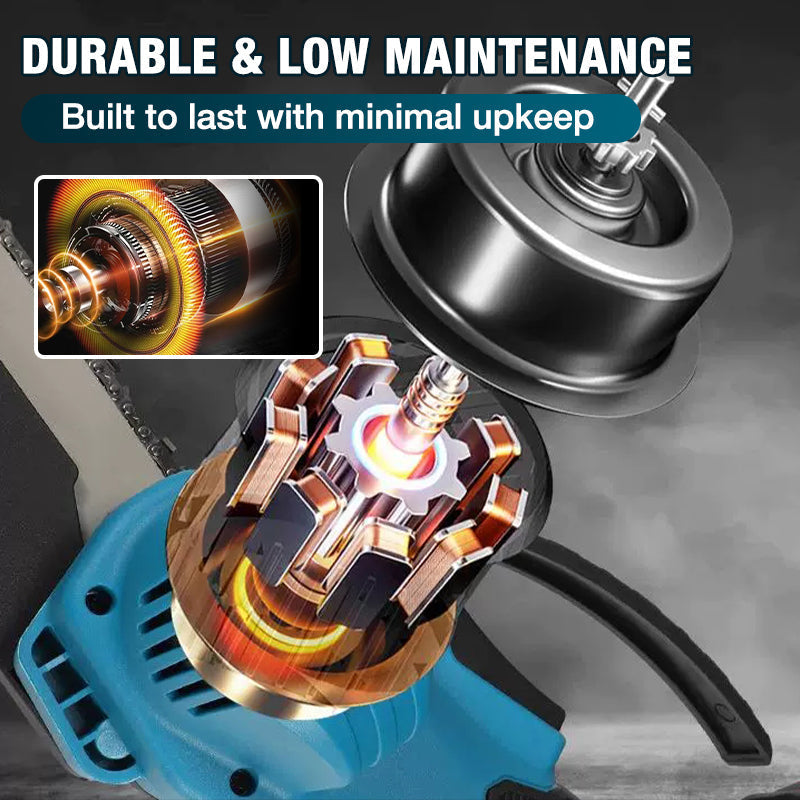 TimberX – Portable Cordless Mini Chainsaw