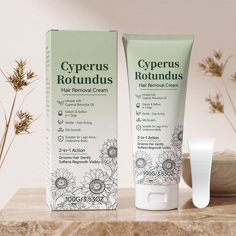 SilkBloom – Cyperus Botanical Hair Removal Cream