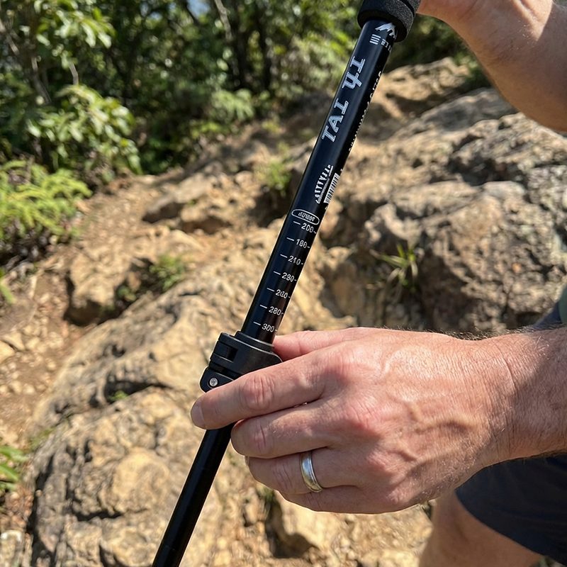 TrailForge – Adjustable Aluminum Trekking Pole