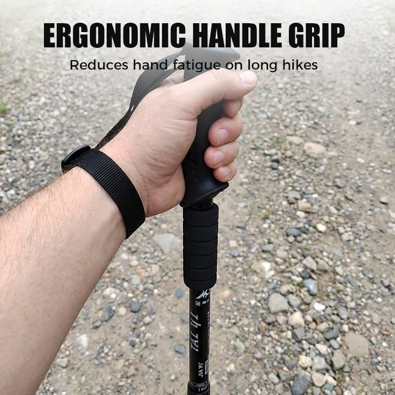 TrailForge – Adjustable Aluminum Trekking Pole