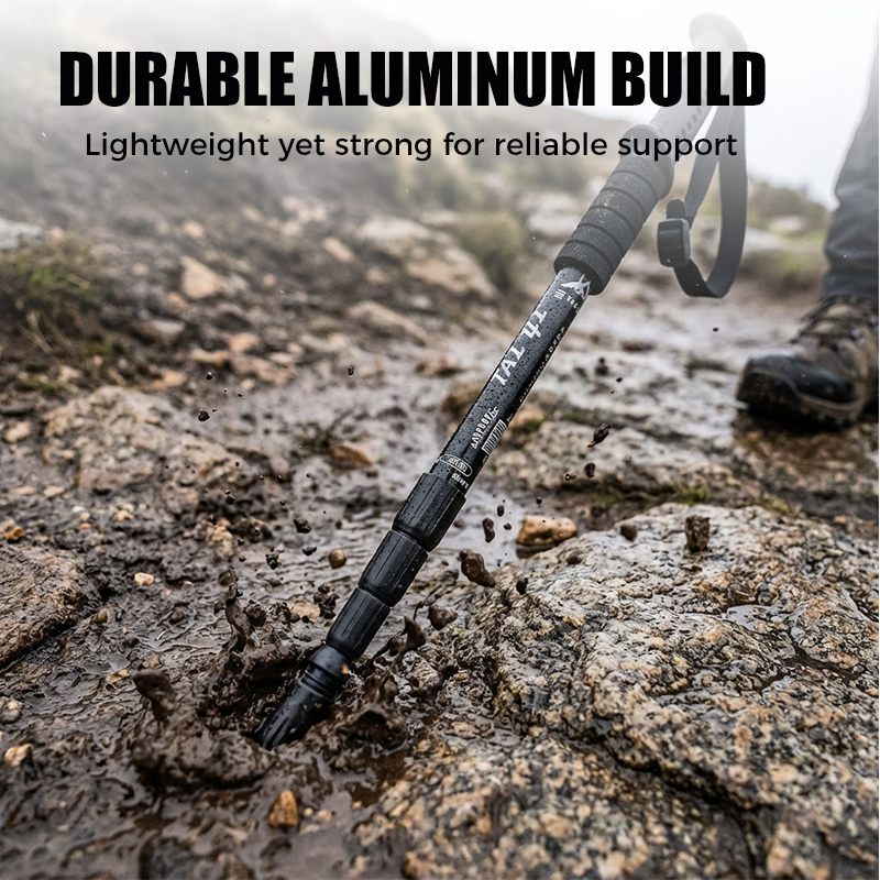 TrailForge – Adjustable Aluminum Trekking Pole
