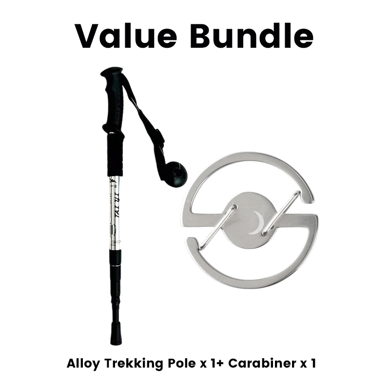 TrailForge – Adjustable Aluminum Trekking Pole