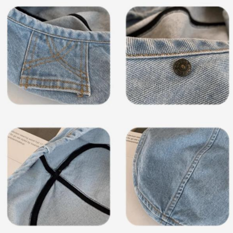 ParisMuse - Vintage Denim Beret