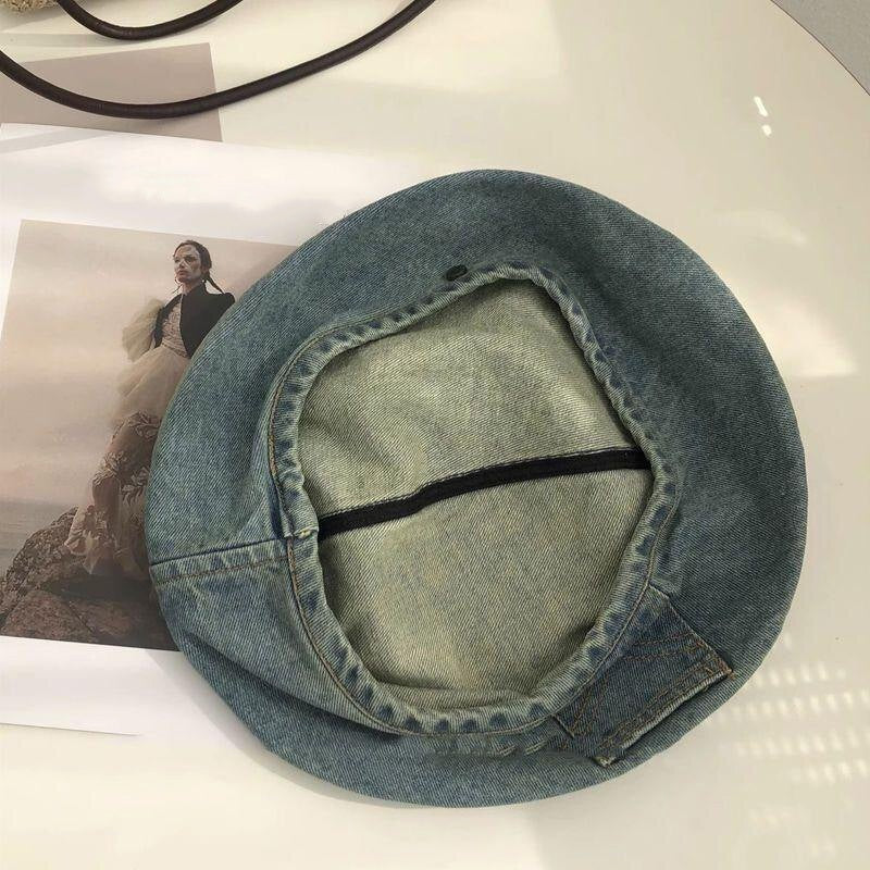 ParisMuse - Vintage Denim Beret