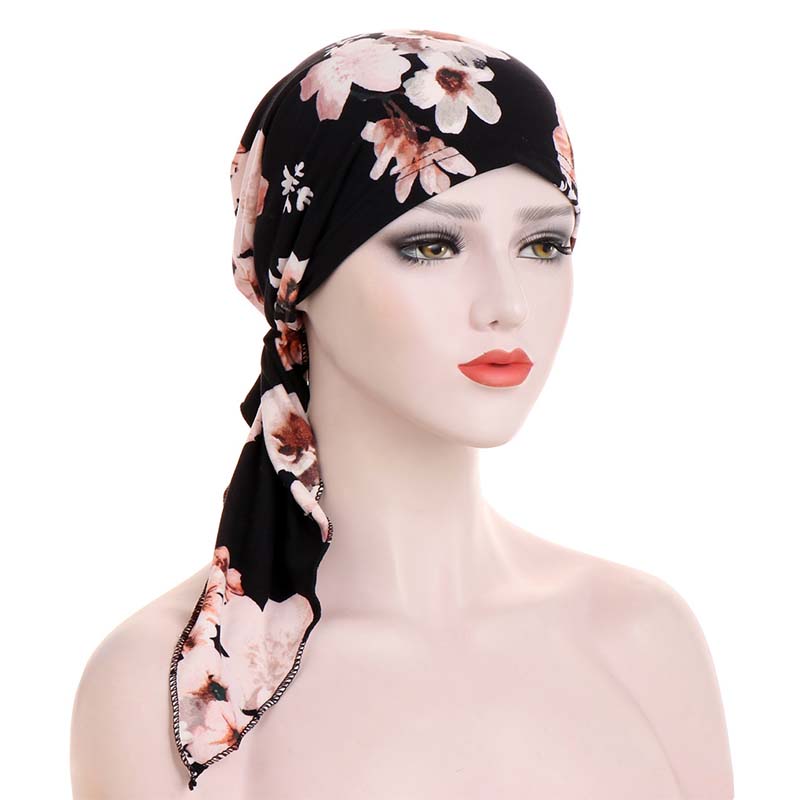 FloraLuxe – Women’s Elegant Floral Head Turban
