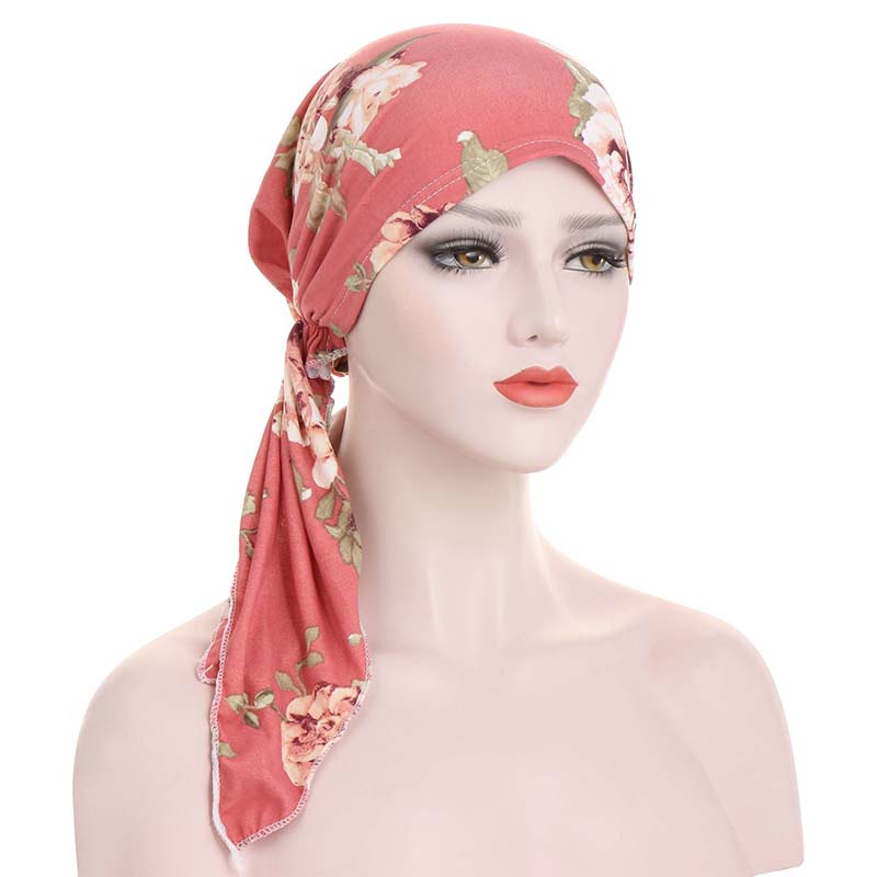 FloraLuxe – Women’s Elegant Floral Head Turban