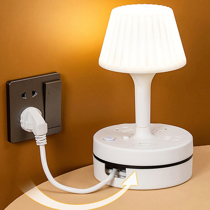 PowerGlow – 3-Outlet Power Strip Desk Lamp