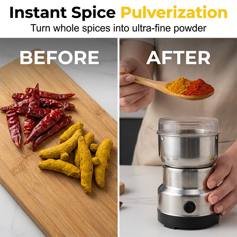 GrindVanta – Stainless Steel Multi-Purpose Electric Grinder