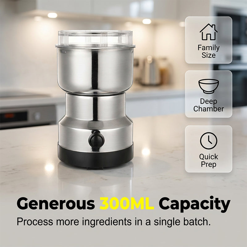 GrindVanta – Stainless Steel Multi-Purpose Electric Grinder