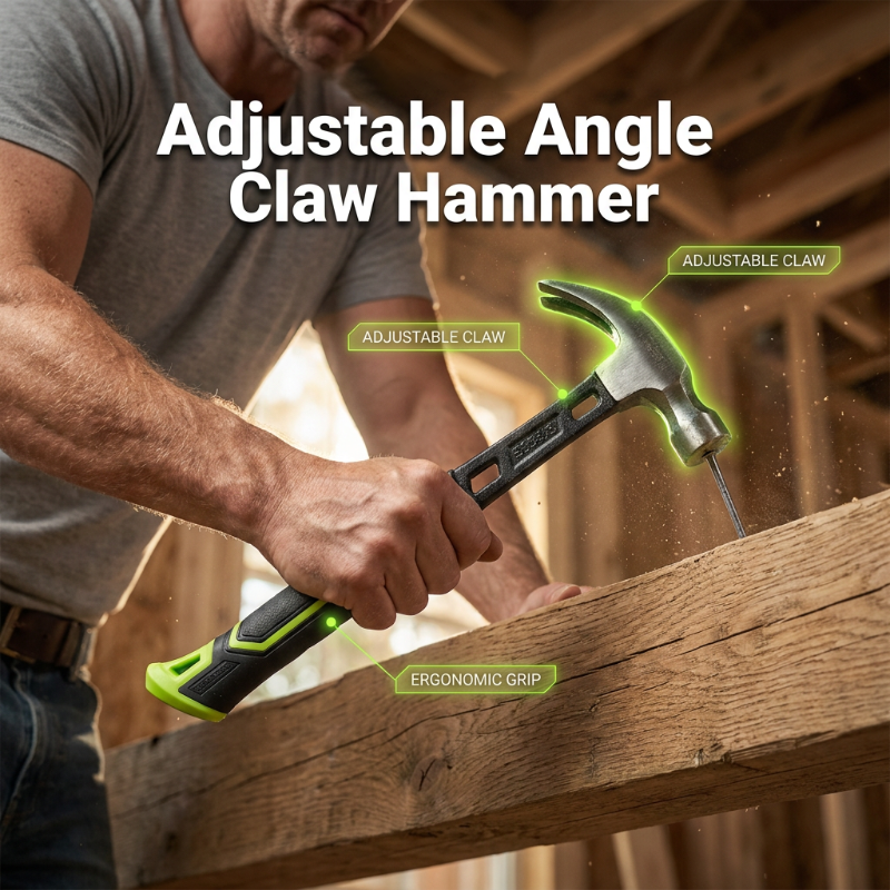 ClawCraft – Adjustable Nail-Pulling Hammer