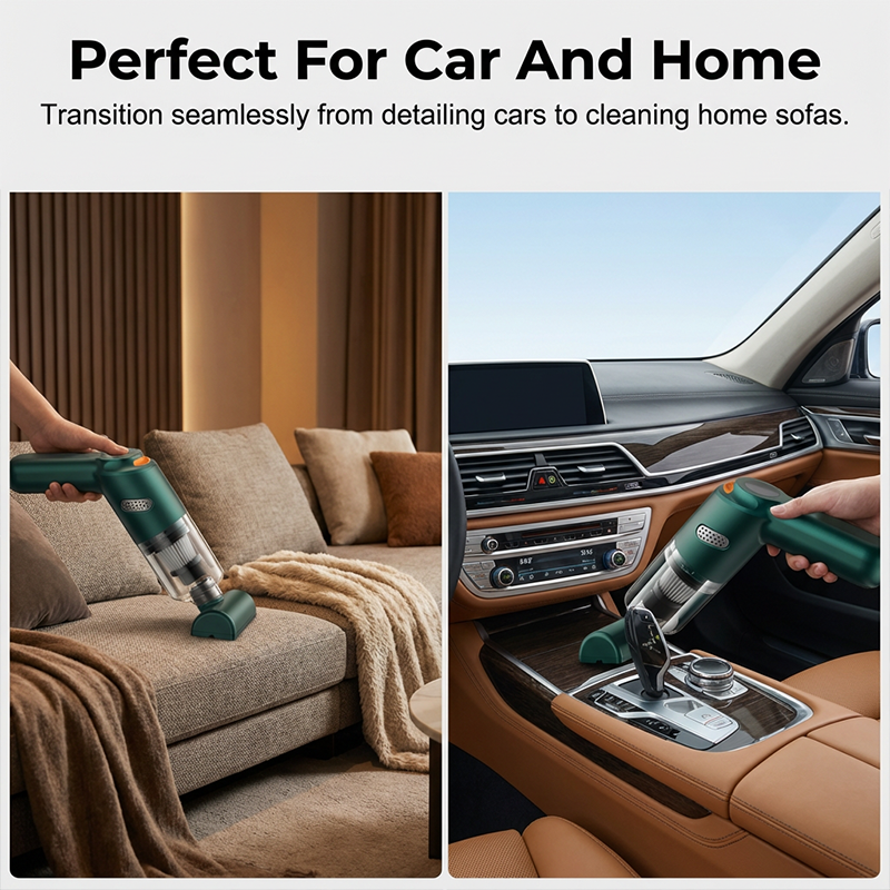CleanVanta – 10000Pa Cordless Car Vacuum Cleaner