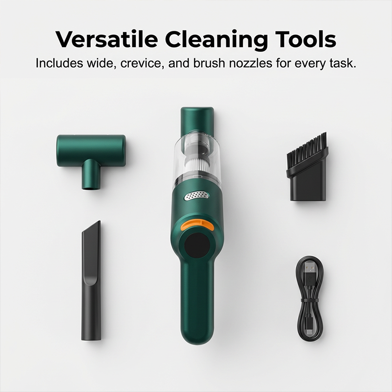 CleanVanta – 10000Pa Cordless Car Vacuum Cleaner