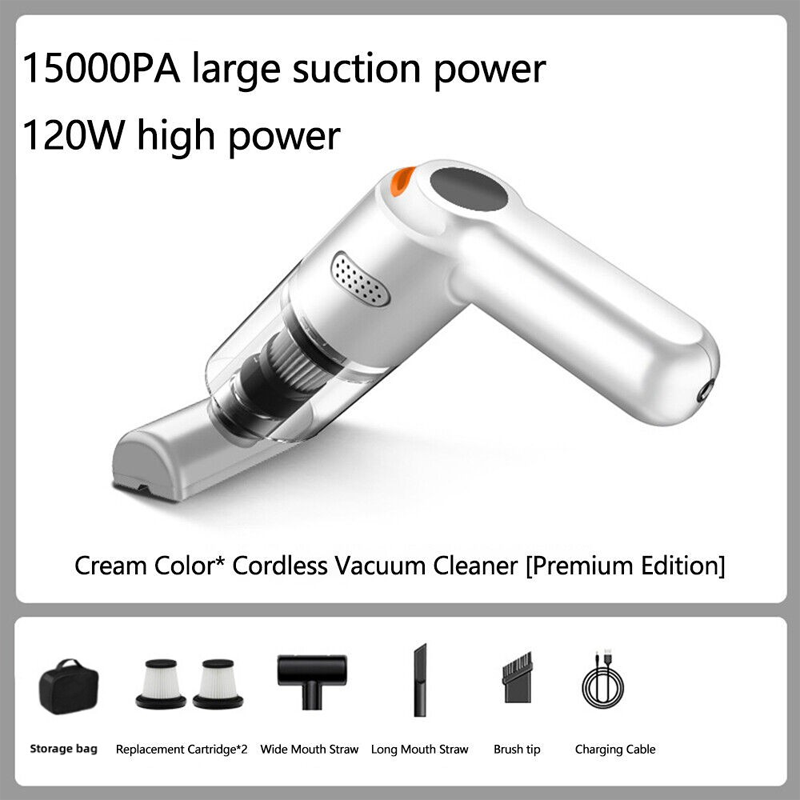CleanVanta – 10000Pa Cordless Car Vacuum Cleaner