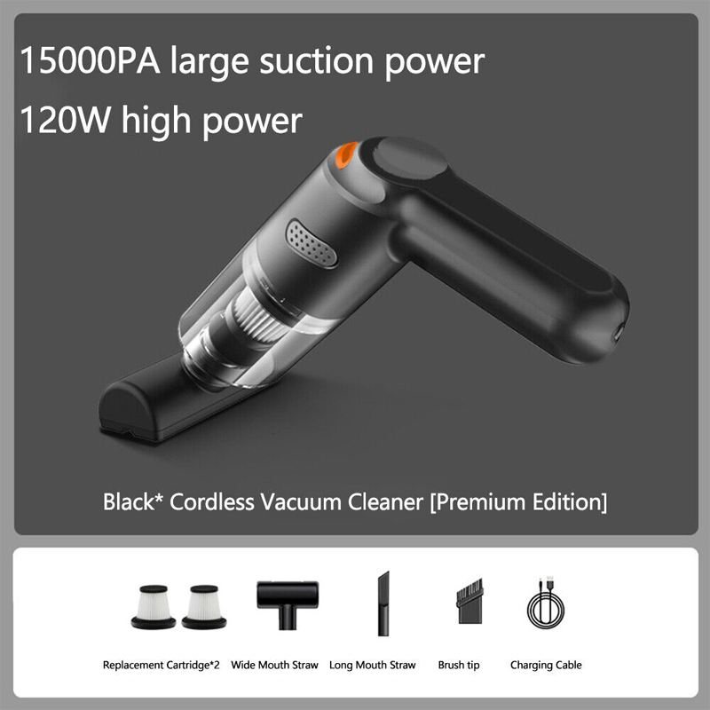 CleanVanta – 10000Pa Cordless Car Vacuum Cleaner