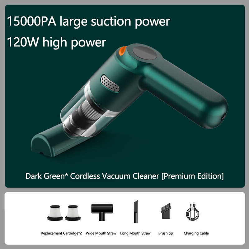 CleanVanta – 10000Pa Cordless Car Vacuum Cleaner