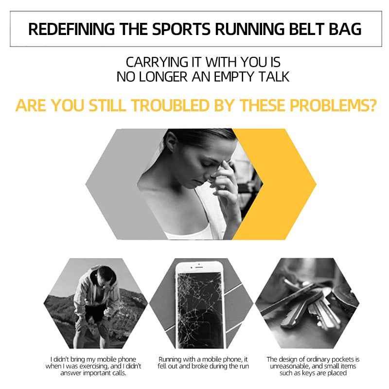 SportNest – Waterproof Phone & Bottle Waist Pack