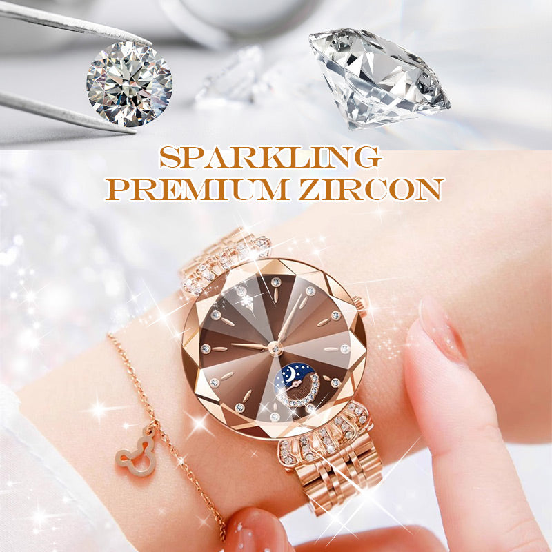 Celestia – Sparkling Star & Moon Women's Watch