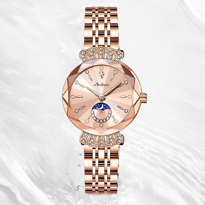 Celestia – Sparkling Star & Moon Women's Watch