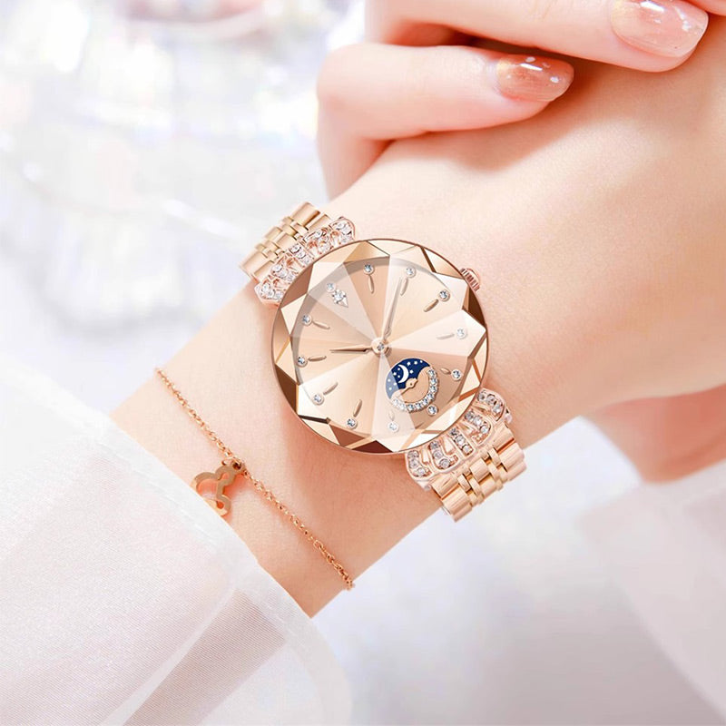 Celestia – Sparkling Star & Moon Women's Watch