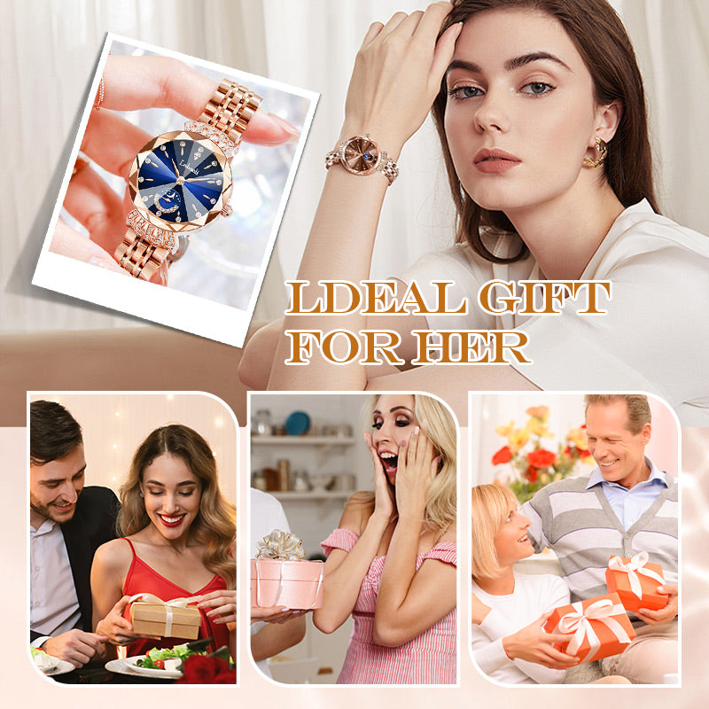 Celestia – Sparkling Star & Moon Women's Watch