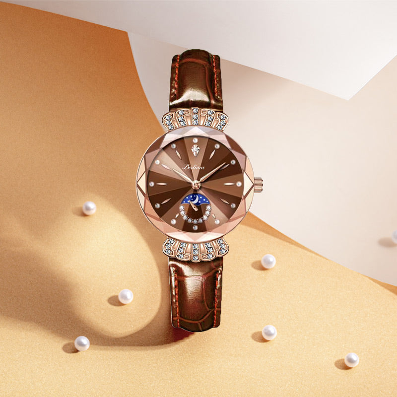 Celestia – Sparkling Star & Moon Women's Watch