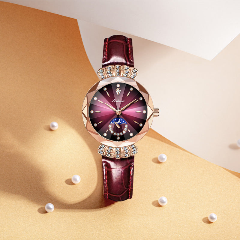 Celestia – Sparkling Star & Moon Women's Watch