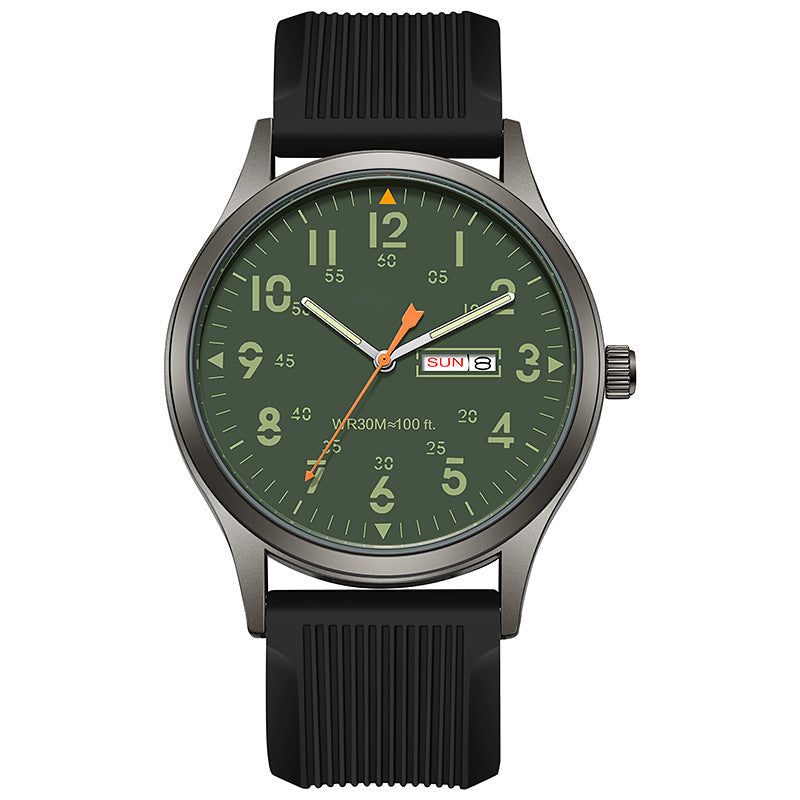 ChronoLuxe – Men’s Luminous Quartz Watch