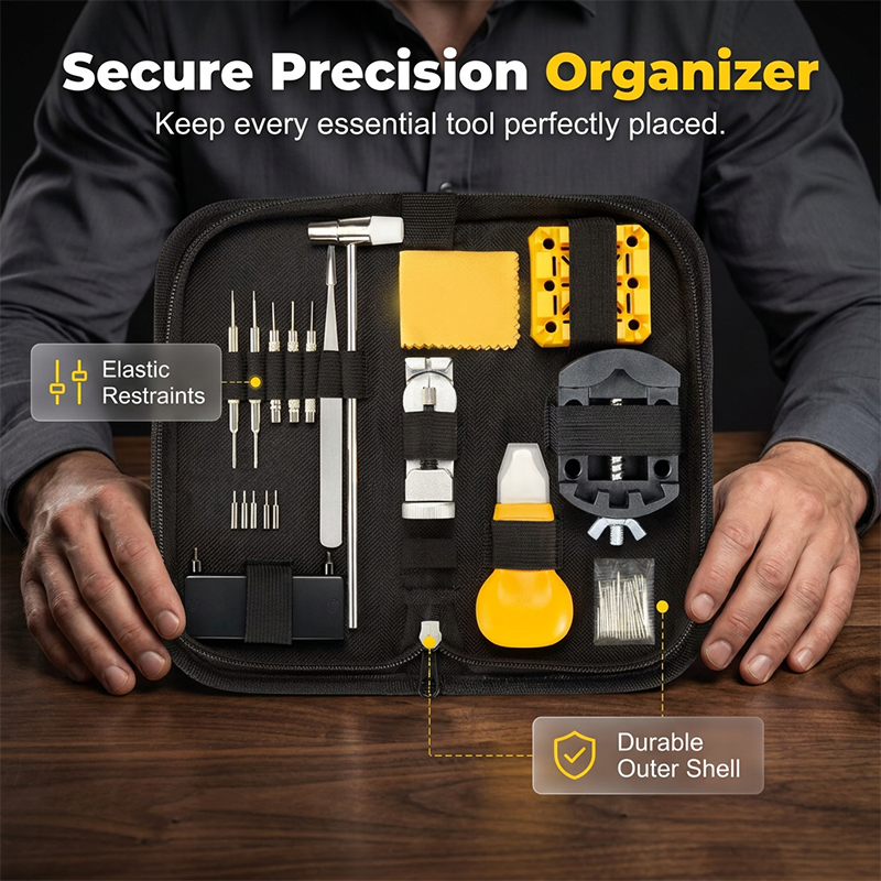 TimeTool – 72-Piece Watch Repair & Battery Kit