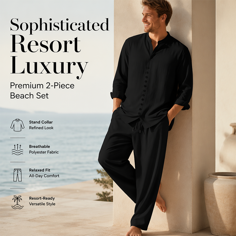 BreezeStyle – Men’s Minimalist Warm-Weather Outfit