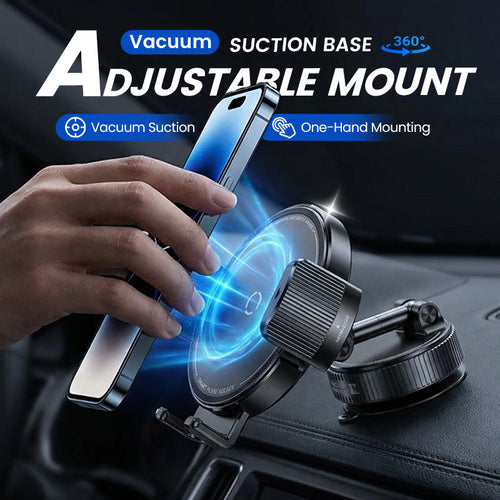 DashGrip – Vacuum Suction Magnetic Phone Mount