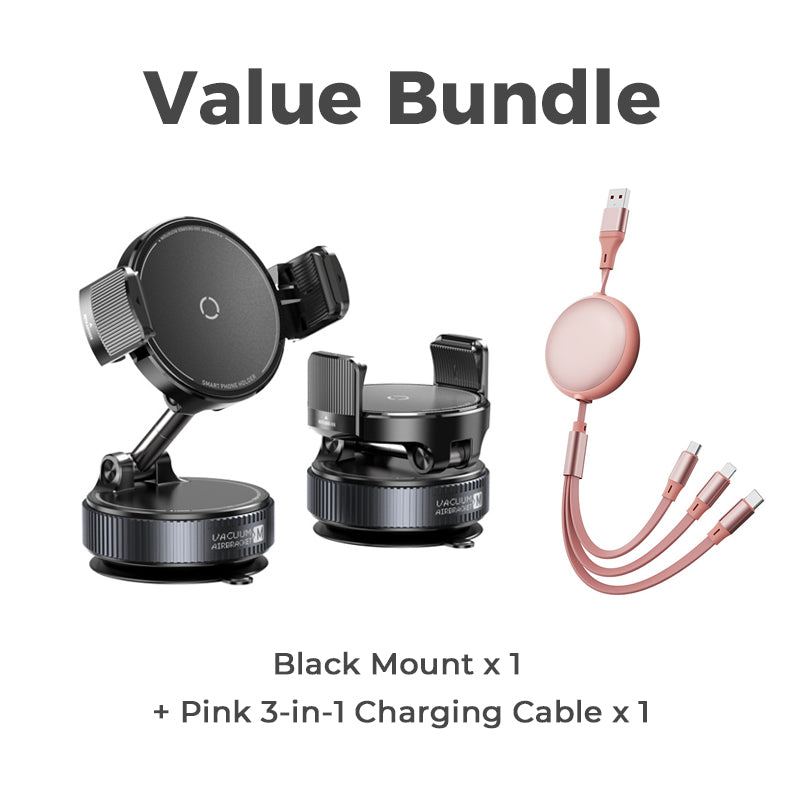 DashGrip – Vacuum Suction Magnetic Phone Mount