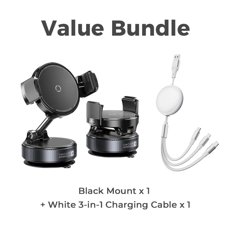 DashGrip – Vacuum Suction Magnetic Phone Mount