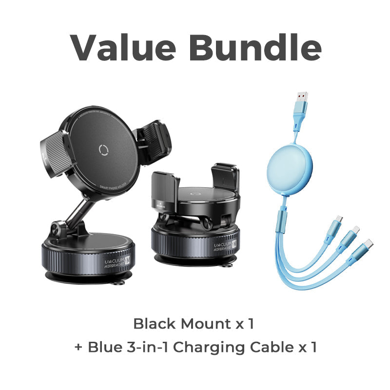DashGrip – Vacuum Suction Magnetic Phone Mount